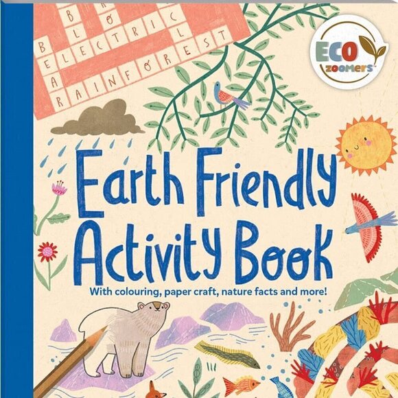 Eco Zoomers Earth Friendly Activity Book Paperback / BRAND NEW - Picture 1 of 8
